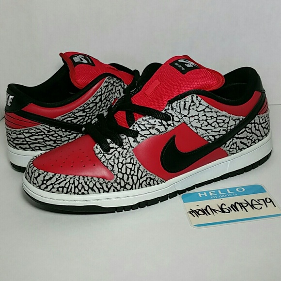Nike Dunk Low SB SUPREME 9.5 - Picture 3 of 7